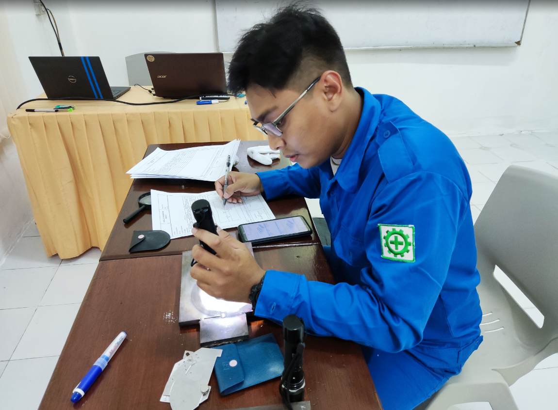 Sesi Visual Test Uji Kompetensi WI Comprehensive