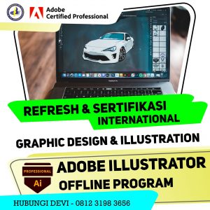 Refresh dan Sertifikasi Adobe Illustrator bersertifikat Adobe Certified Professional (ACP) (4 Hari) - OFFLINE TRAINING