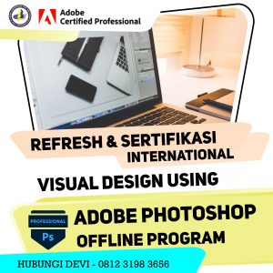 Refresh dan Sertifikasi Adobe Photoshop bersertifikat Adobe Certified Professional (ACP) (4 Hari) - OFFLINE TRAINING