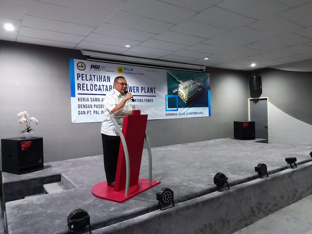 Pembukaan Pelatihan Relocatable Power Plant