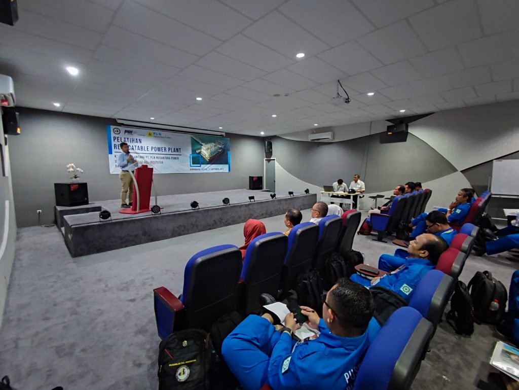 Pembukaan Pelatihan Relocatable Power Plant