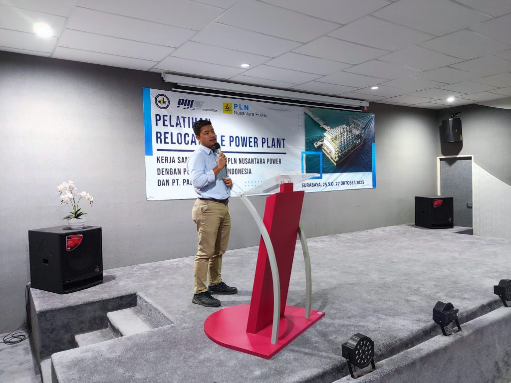 Pembukaan Pelatihan Relocatable Power Plant