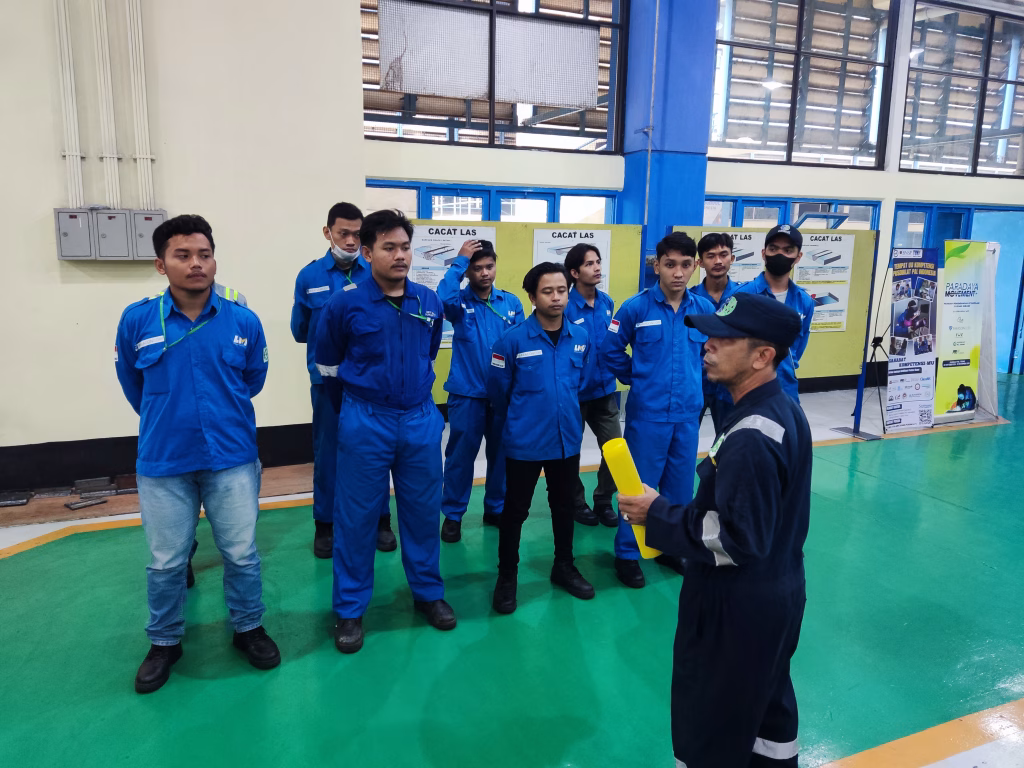 Sesi Praktik Pengelasan Paradaya Movement 2.0